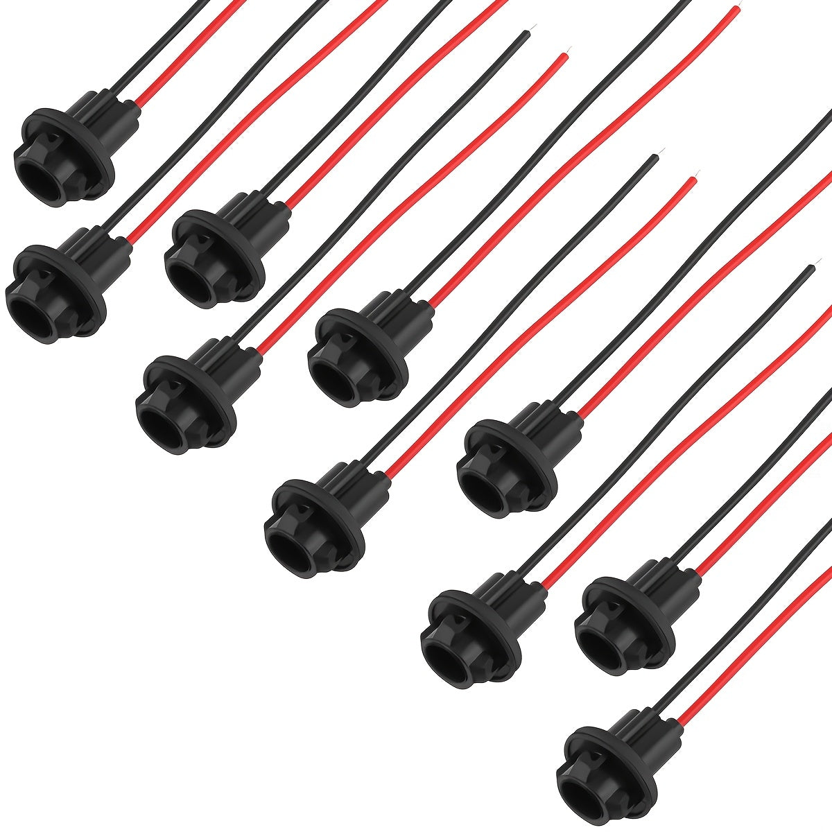 194 Bulb Socket Pre-Wired Connector for Car Dashboard and Fog Lights