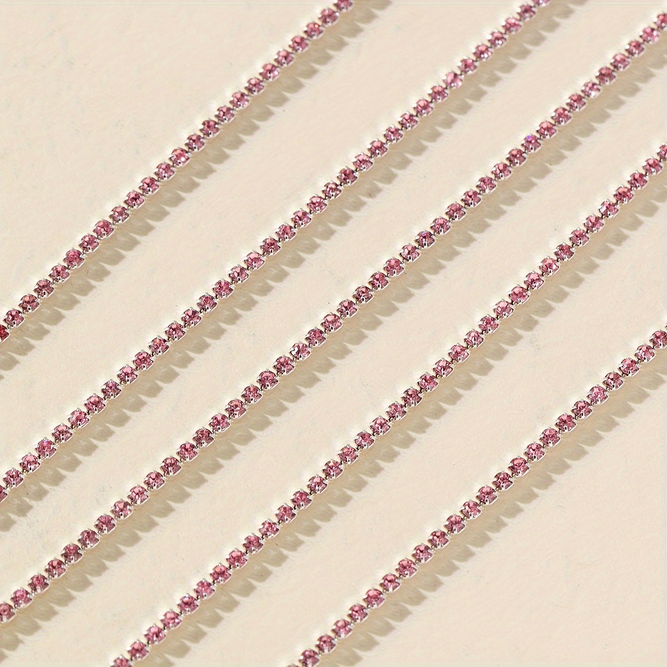 Элегантная цепочка для ногтей с блестками и стразами длиной 400 см, украшения для ногтей с ультра-блестками и алмазами