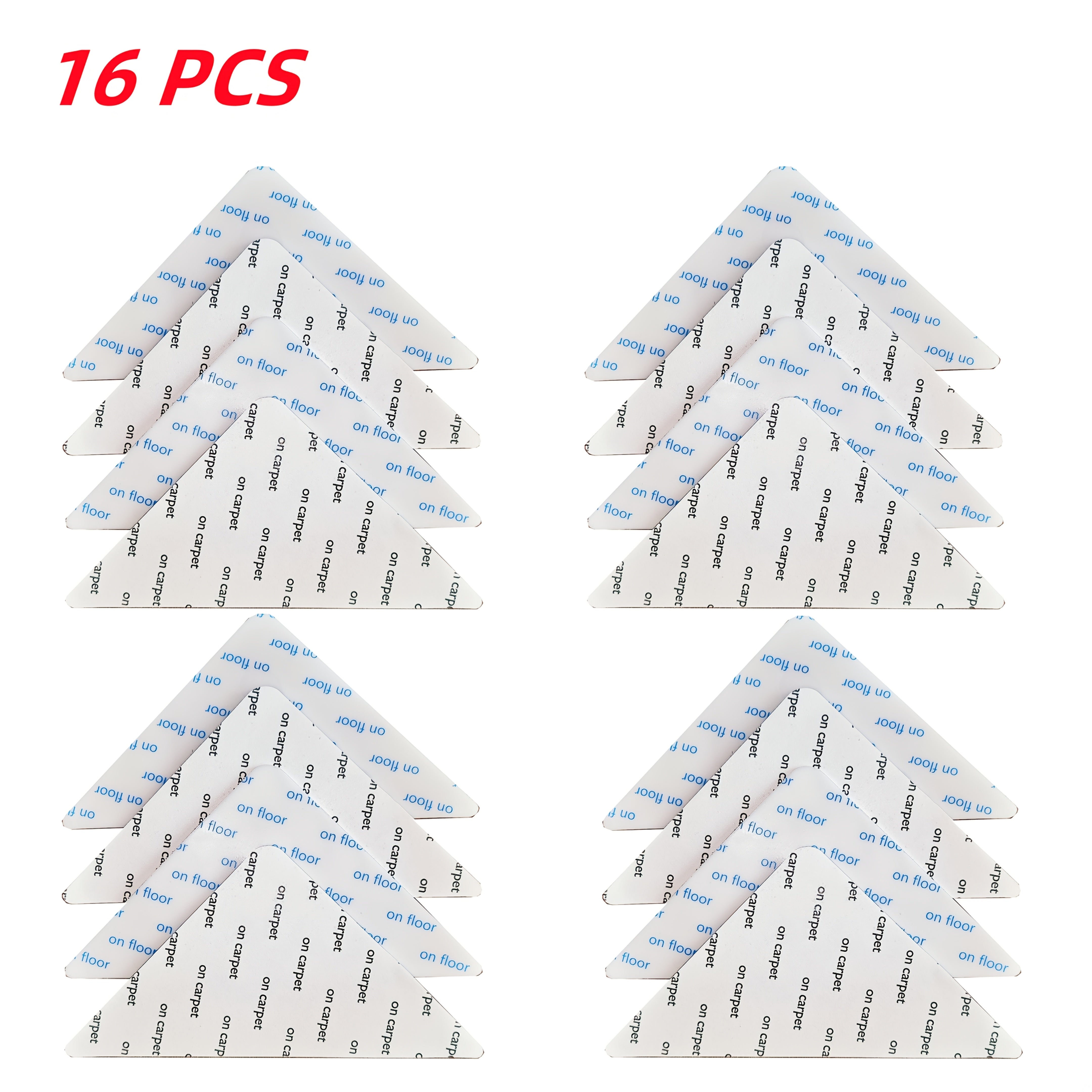 Black And White Carpet Retainer 4/8/12/16/20 Inch Non-Slip Floor Tile Mat