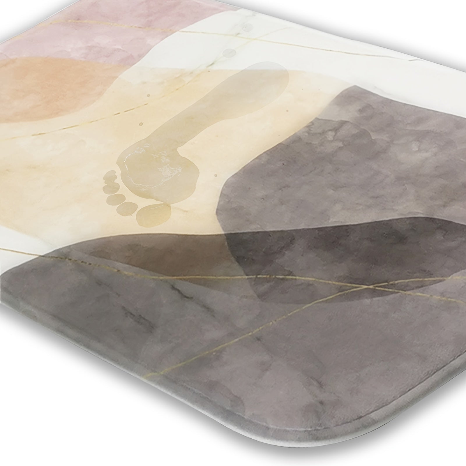 Hojatxona dekoratsiya to'plami, dush pardasi, gilam, vannaga mato, tualet qopqog'i va 12 ta ganch bilan