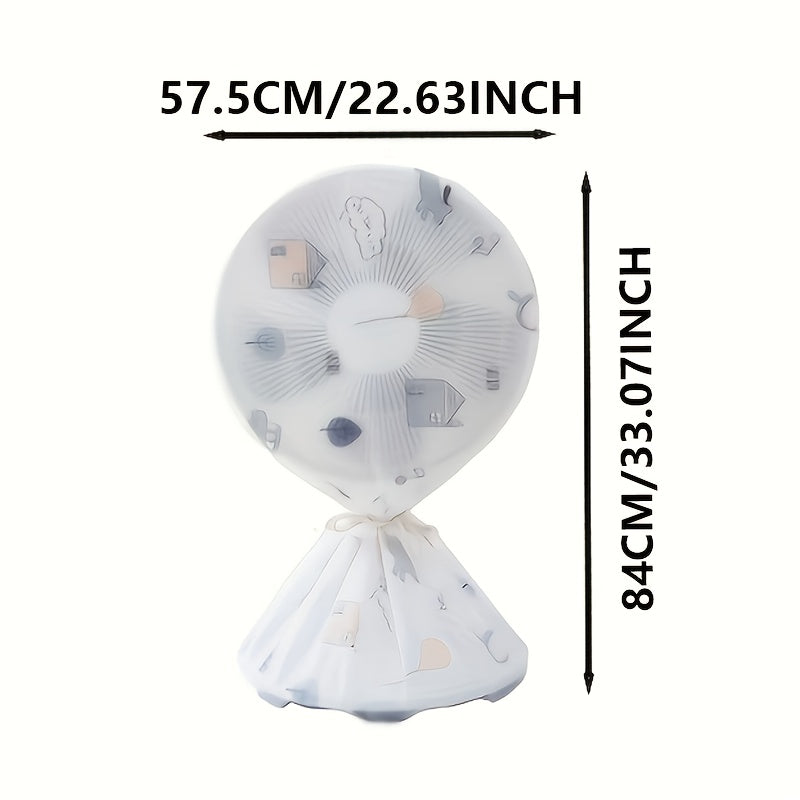 Cubierta antipolvo para ventilador de pie, protector de ventilador eléctrico, funda protectora para uso doméstico