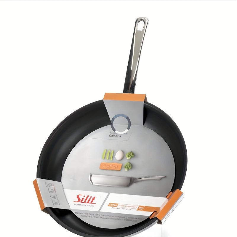 Stainless Steel Non-Stick Frying Pan for Steak and Eggs Induction Safe Dishwasher Friendly