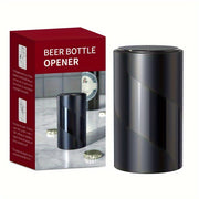 Manual Beer Bottle Opener Durable Plastic Easy Press for Home and Restaurant 4.8x4.8x3.27cm