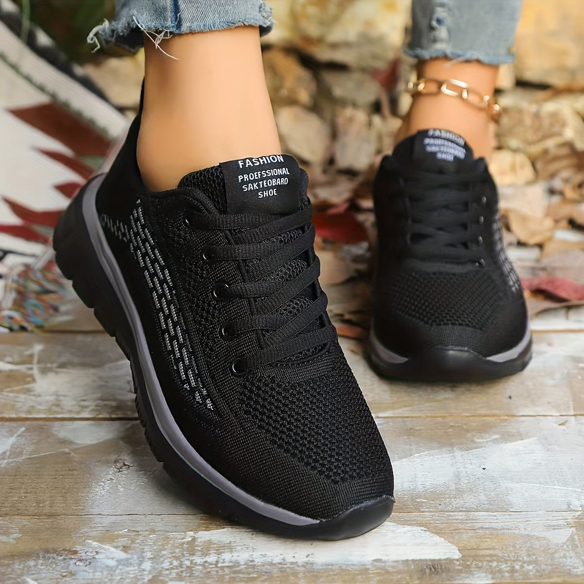 Unisex Breathable Soft Sole Non-Slip Casual Sneakers