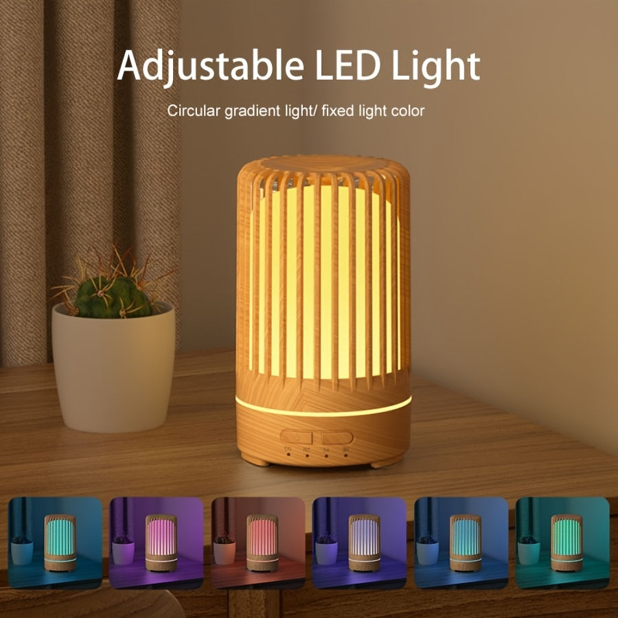 Ultrasonic Essential Oil Diffuser with 7-Color Night Light for Bedroom and Office