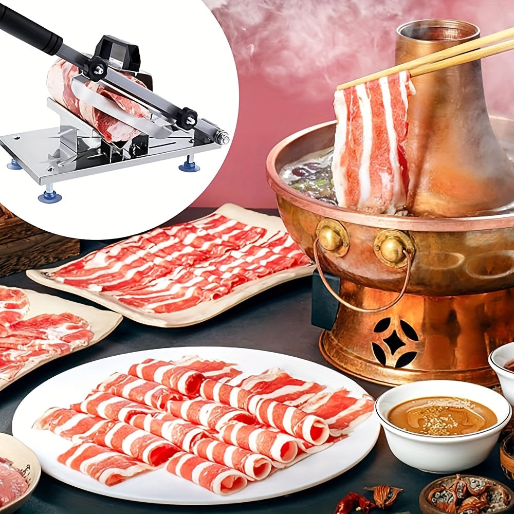 Stainless Steel Beef Slicer for Kitchen Food Preparation