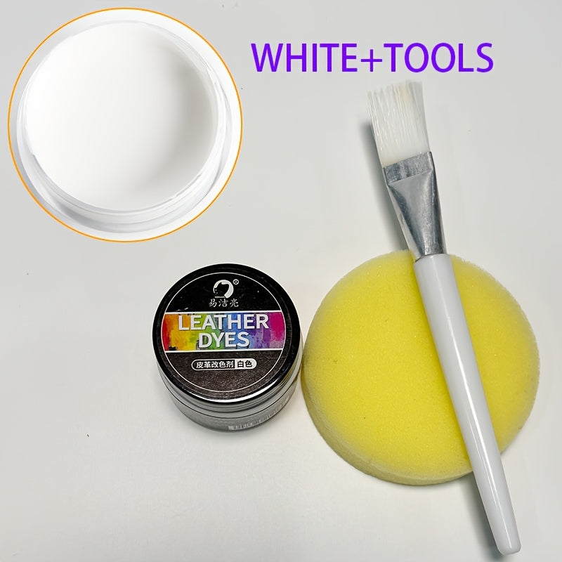 Leather Repair Kit for Shoes and Bags - Color Restoring Paste Set