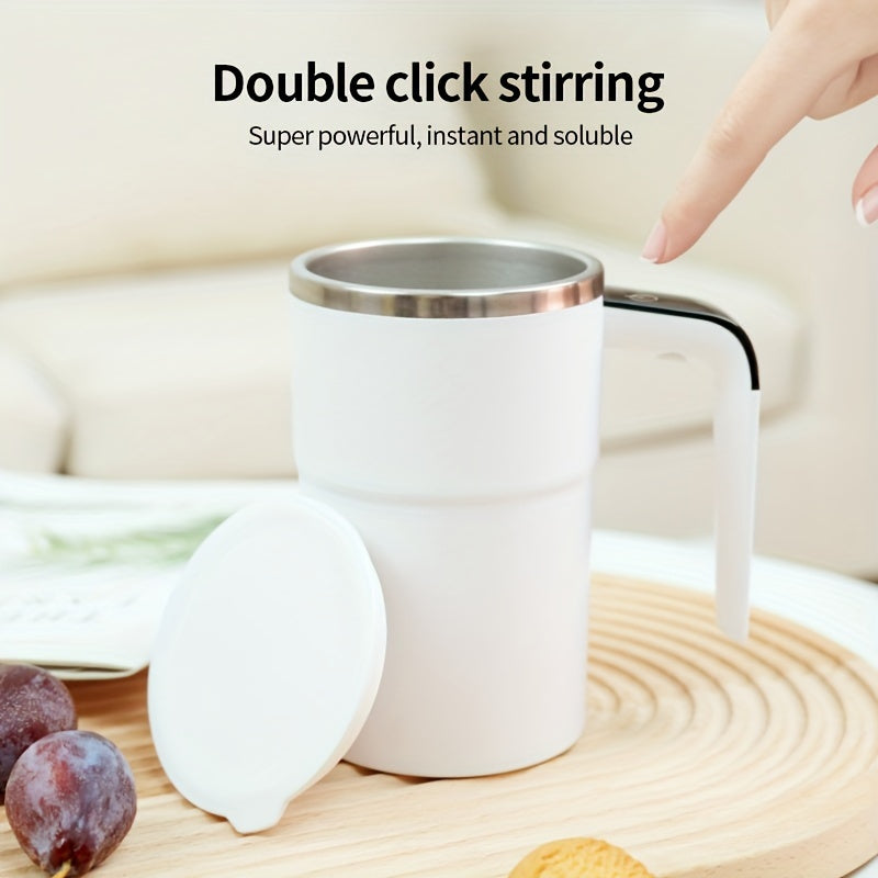 Electric Mixing Cup with LCD Display, Rechargeable, 5000 RPM Motor