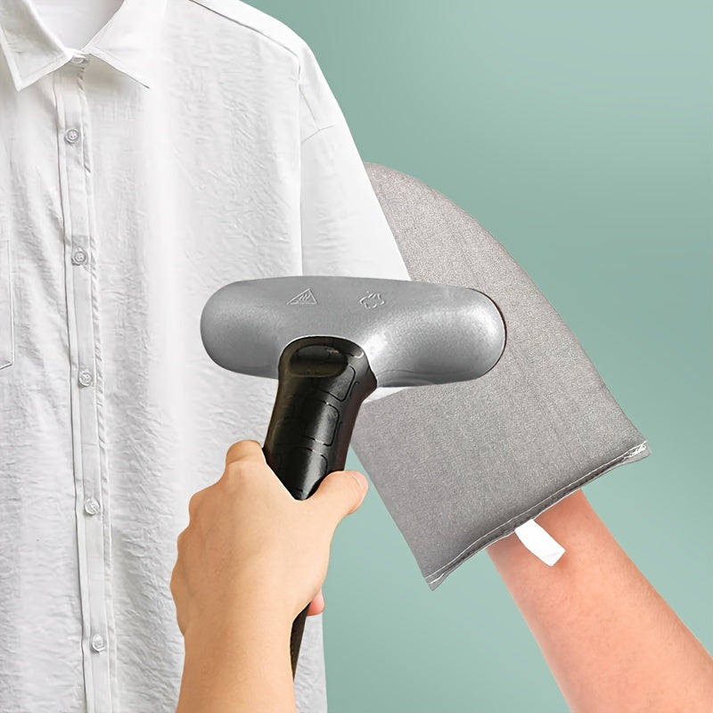 Compact Handheld Ironing Board Blue White Foldable Heat Resistant Slipping Resistant