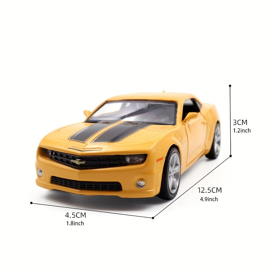 Kids Toy Metal Car 1:36 Scale Collectible for Boys Red Yellow Black