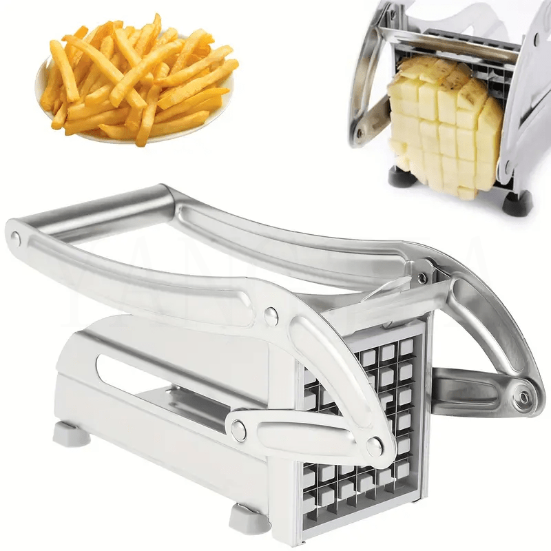 Durable Stainless Steel French Fry Cutter for Vegetables and Potatoes