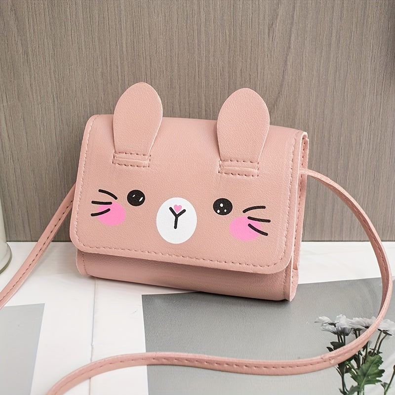 Anime Mushuk Crossbody Sumka, sozlanadigan kamar bilan, yengil tokchali qulflash, kundalik, toʻgʻri rang
