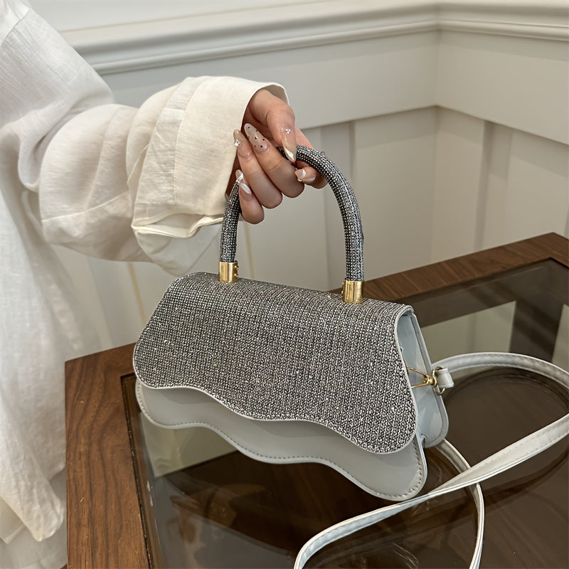 Women’s Small Square Crossbody Bag PU Summer 2024 Casual Trendy