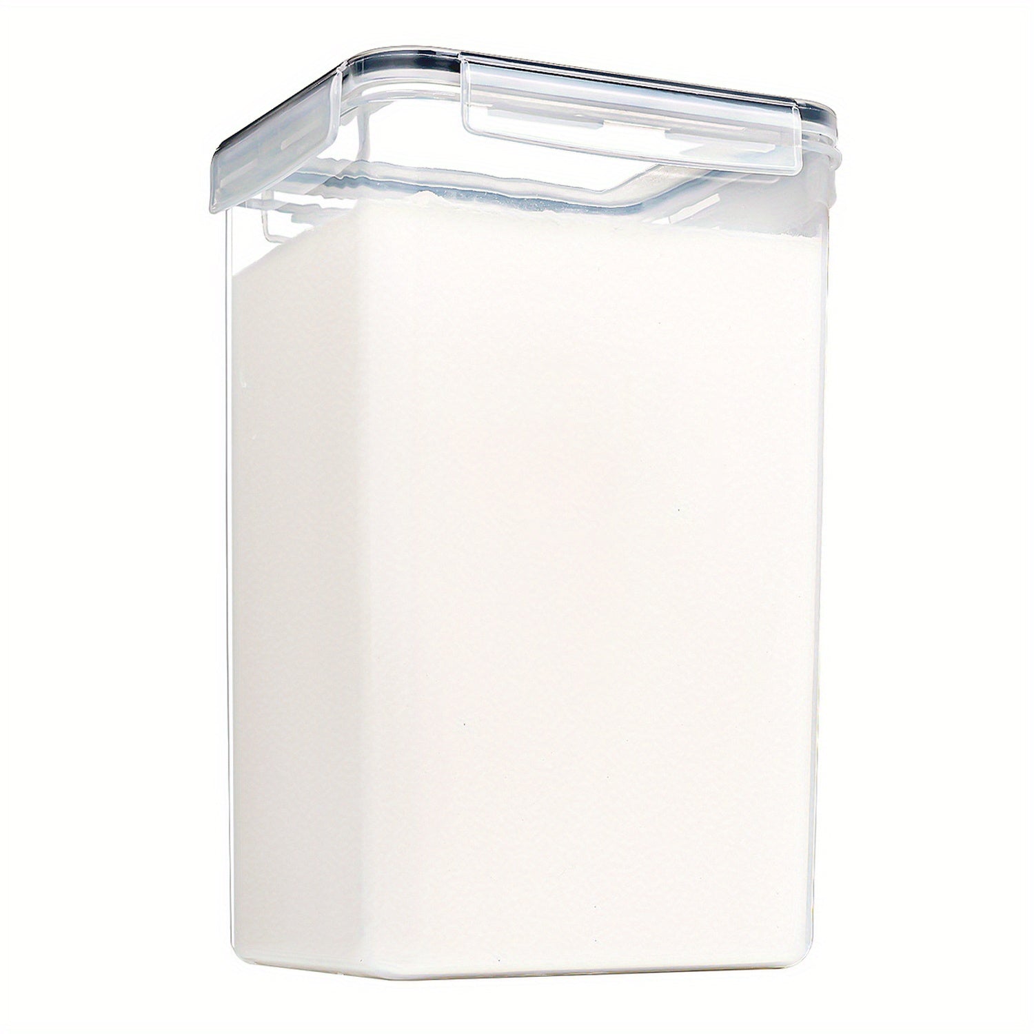 Большой герметичный пластиковый контейнер для хранения продуктов 6,5 л для кладовой и подготовки еды