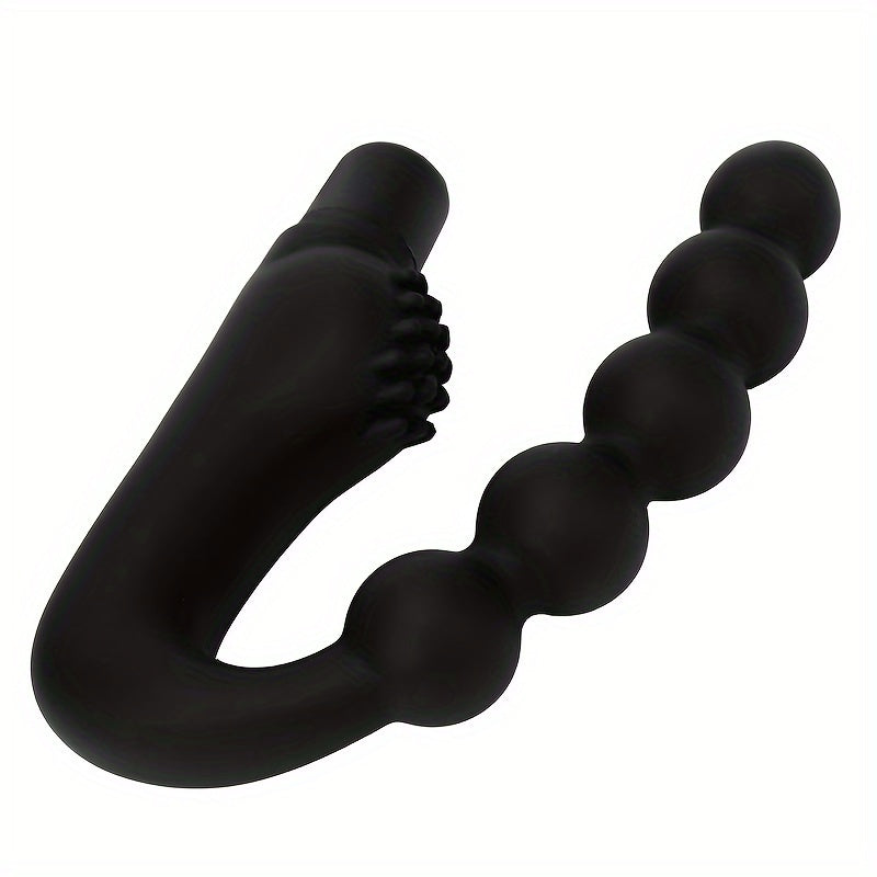 Men Silicone Anal Vibration Plug Prostate Massager 10 Frequencies