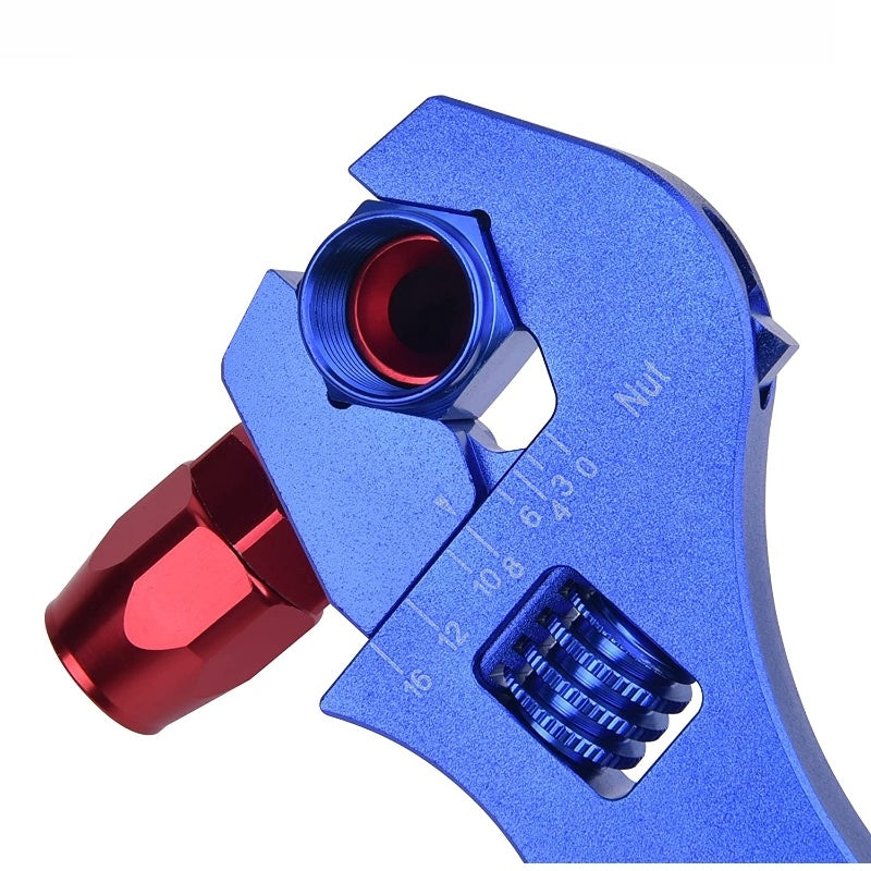 Adjustable Aluminum Wrench Spanner for 3AN-16AN Hose Fitting Adapter