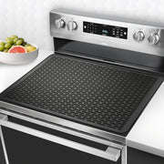 Large non-slip silicone stovetop protector heat resistant covers electric stove range hood pad