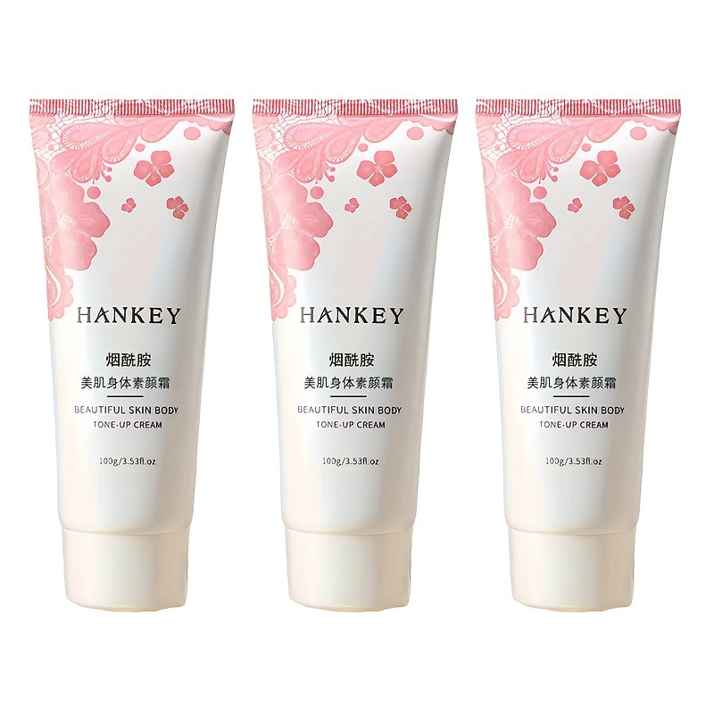 Unisex Body Cream 100g Hypoallergenic Moisturizing Brightening Glycerin Niacinamide Cherry Blossom Scent