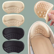 Self-Adhesive Heel Cushions for Shoes Beige Black Brown Blister Inserts