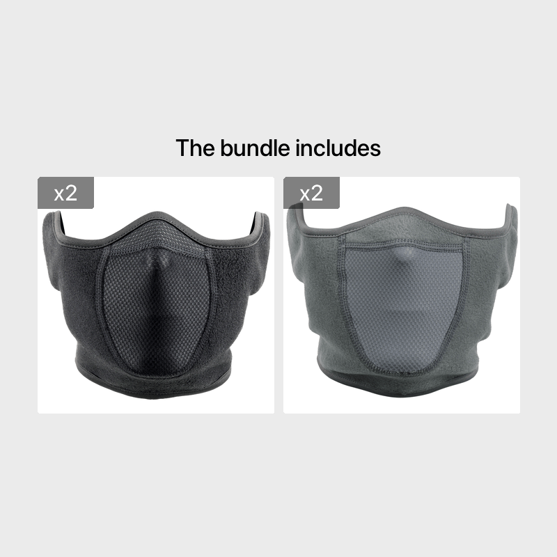 Men's Winter Face Mask and Scarf with Ear Protection for Skiing Cycling Running