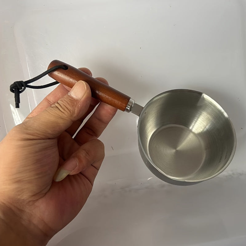 Stainless Steel Saucier Pots Set with 300ml Capacity, Oil Splash Guard, Insulated Handle