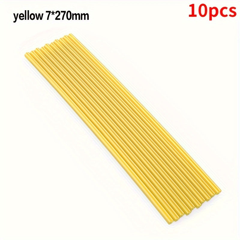 10pcs Car Hail Removal DIY Repair Tools Paintless Dent Melting Glue Sticks