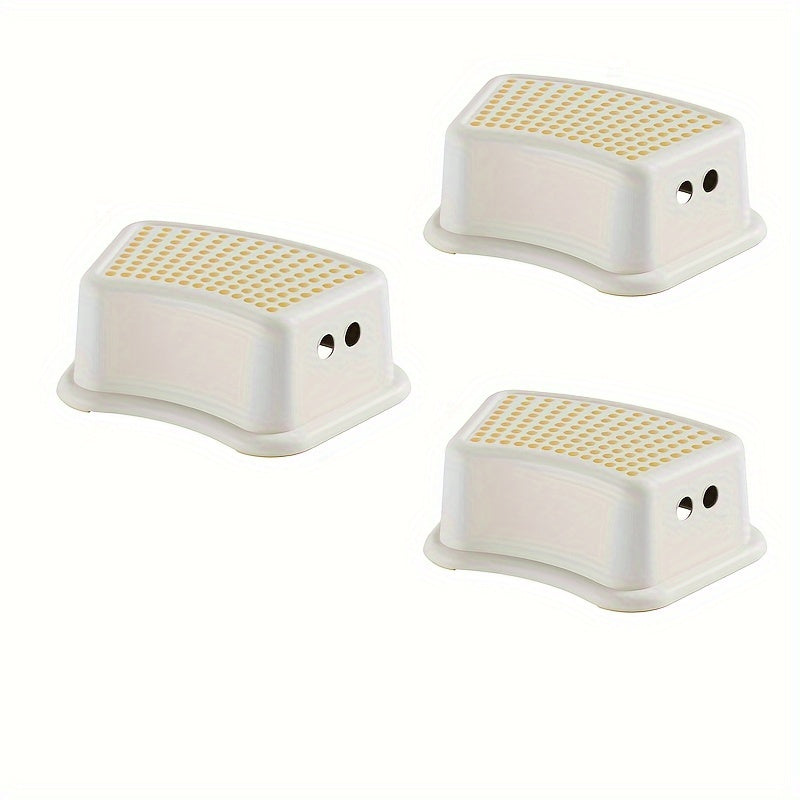 Taburete para niños 1-3 piezas antideslizante para lavabo de baño, altura para niños pequeños