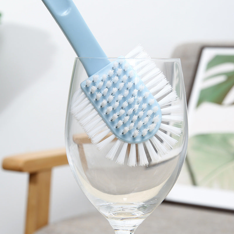 Multi-Sided Shoe and Clothing Brush Soft Bristles Household Cleaning Tool
