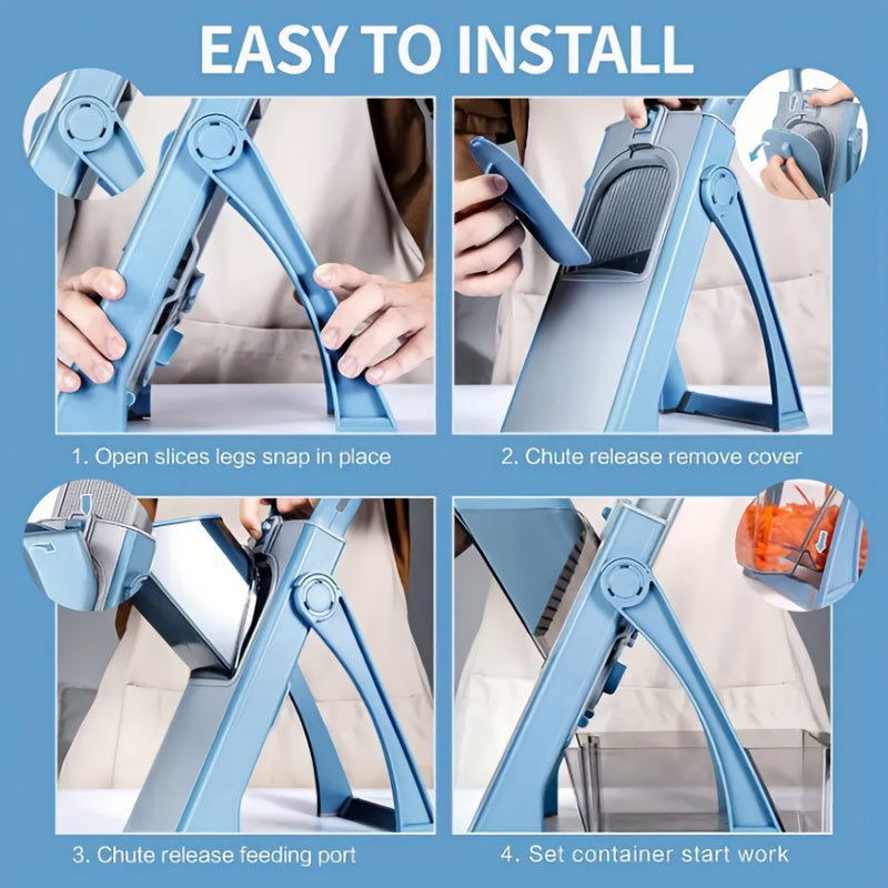 Vegetable Cutter Slicer Grater Chopper Kitchen Tool for Food Prep