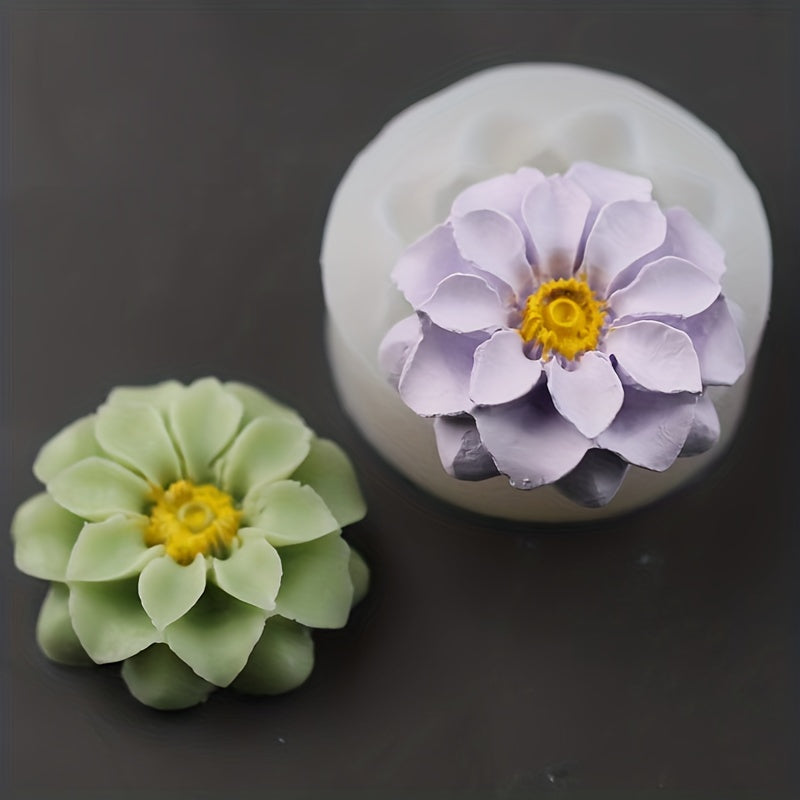 Flower Silicone Mold for Baking, Soap, Candle, Small Flower Design, 1 Piece