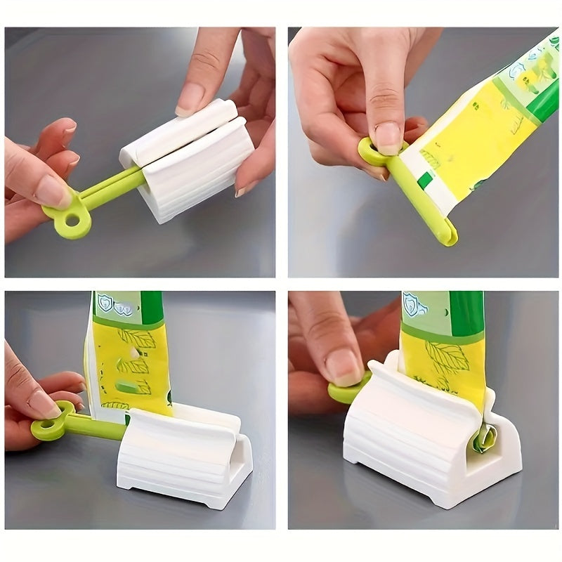 Unisex Plastic Toothpaste Dispenser Hygienic Rotating Toothpaste Squeezer