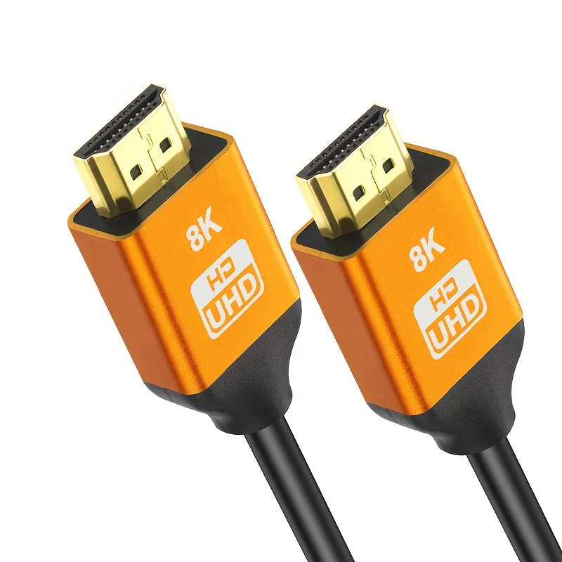8K HDMI Cable 8K60Hz 4K120Hz Support 3D for PS5 UHD TVs PCs Aluminum Alloy
