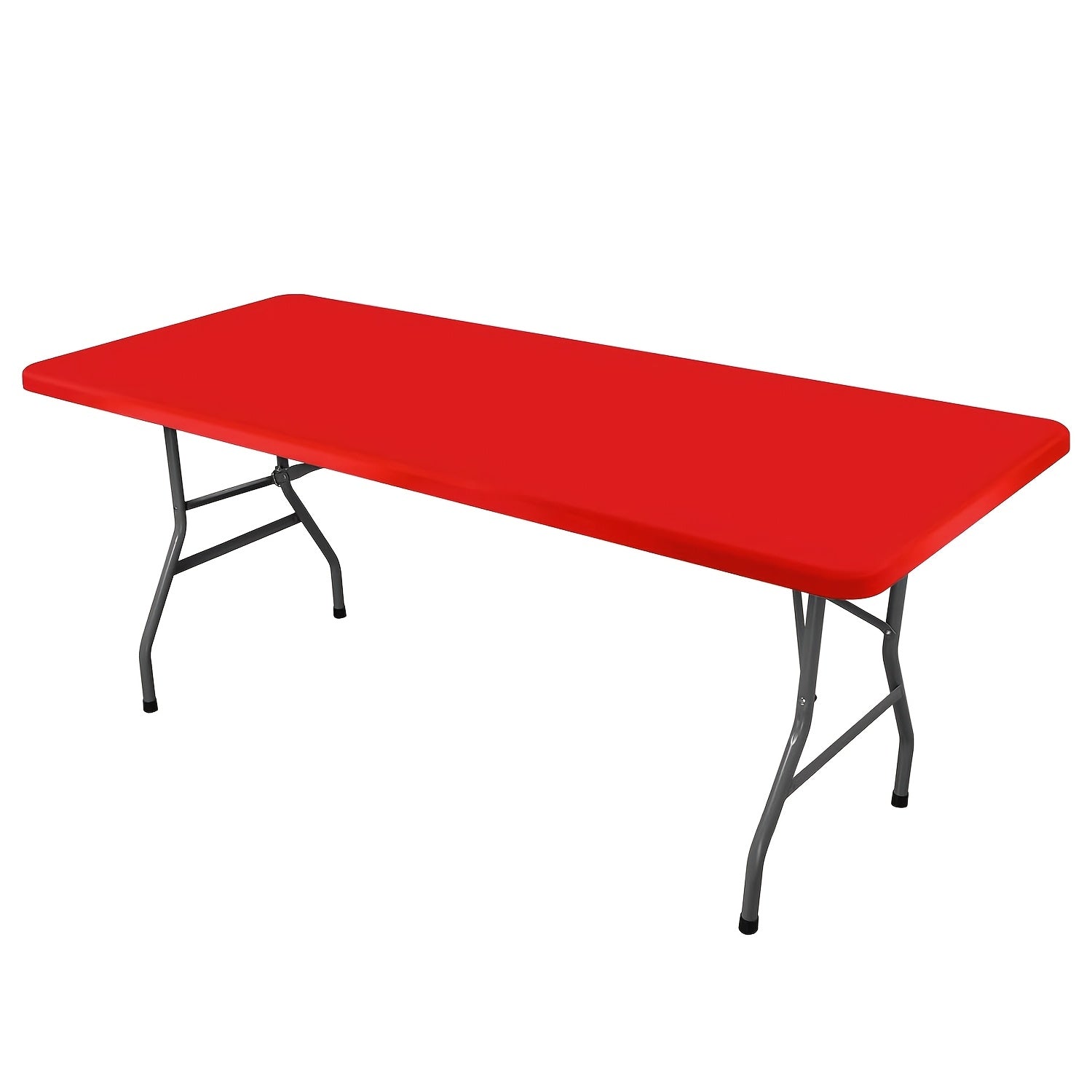 Rectangular Polyester Table Cover for Events, Washable and Versatile