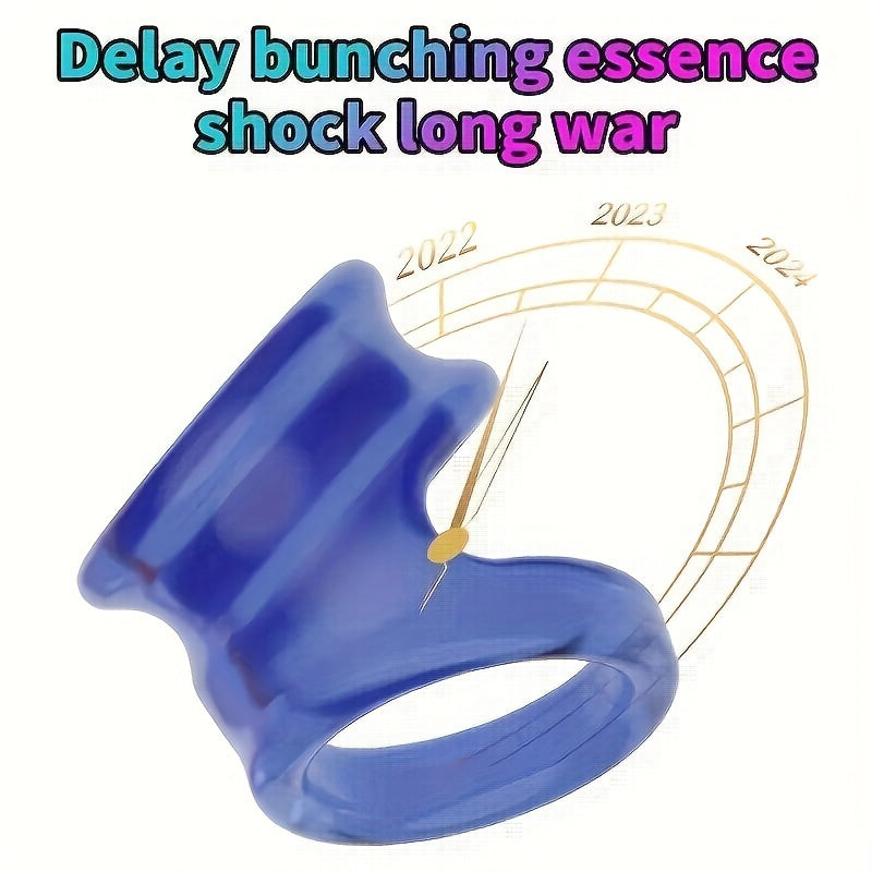 Erkaklar uchun TPE kuchaytirish halqasi, qayta ishlatiladigan, bir xil rangli, erkaklar uchun jinsiy o'yinchoq