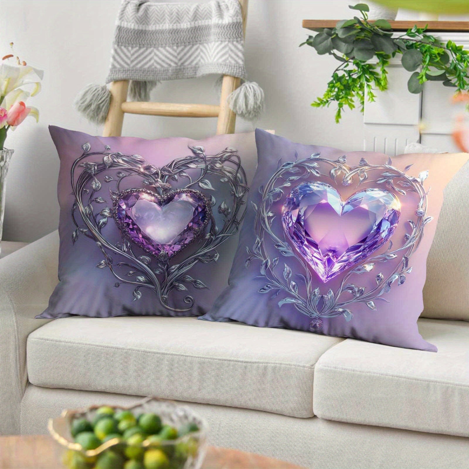 Funda de almohada de cuatro hojas de trébol de cristal de hielo de cuatro piezas cómoda para dormitorio oficina balcón coche
