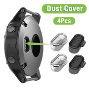 Silicone Dustproof Plugs for Garmin Smartwatches Fenix Forerunner Venu Pack of 4