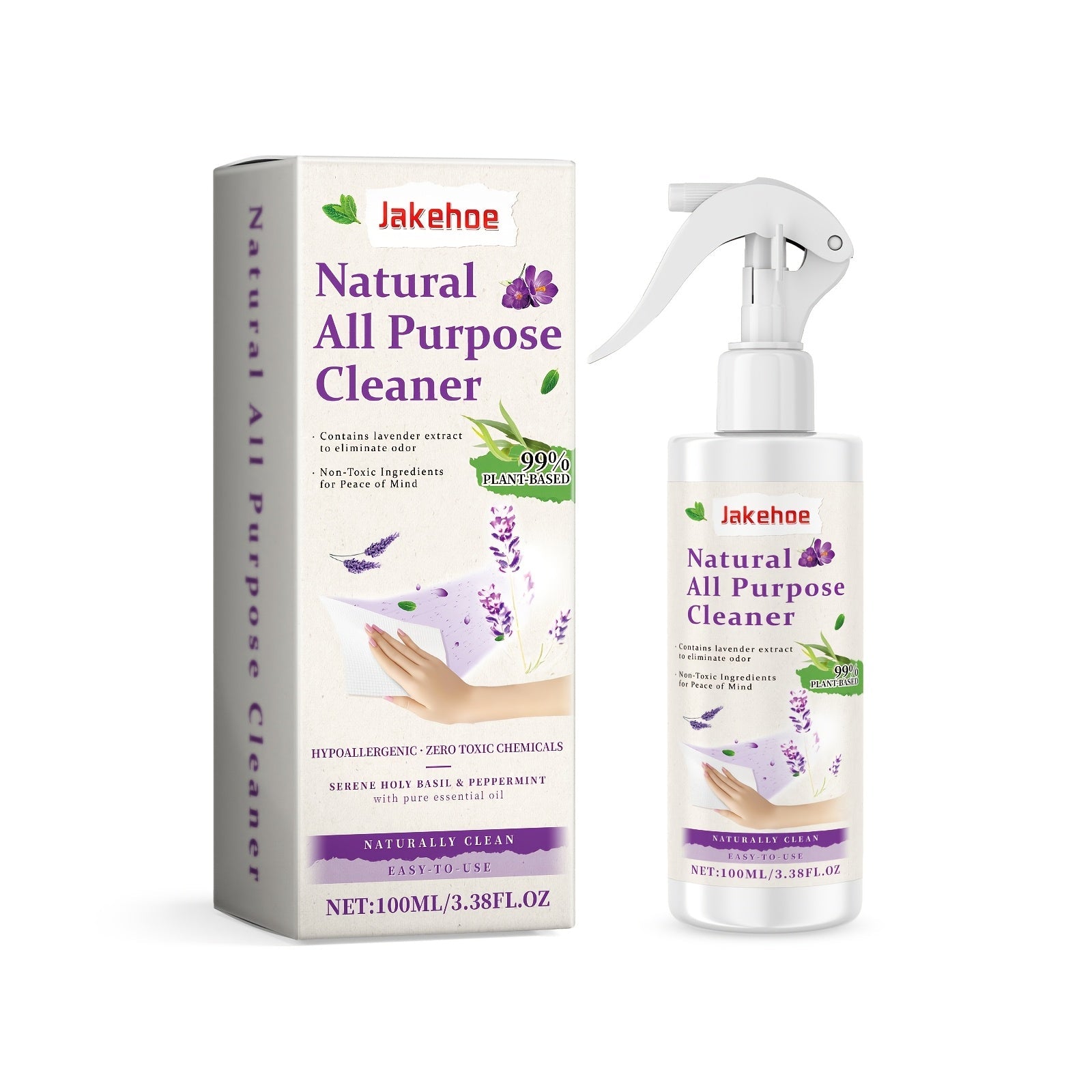 Barcha maqsadlar uchun oshxona tozalash spreyi, natriy bikarbonat dog'larni olib tashlovchi