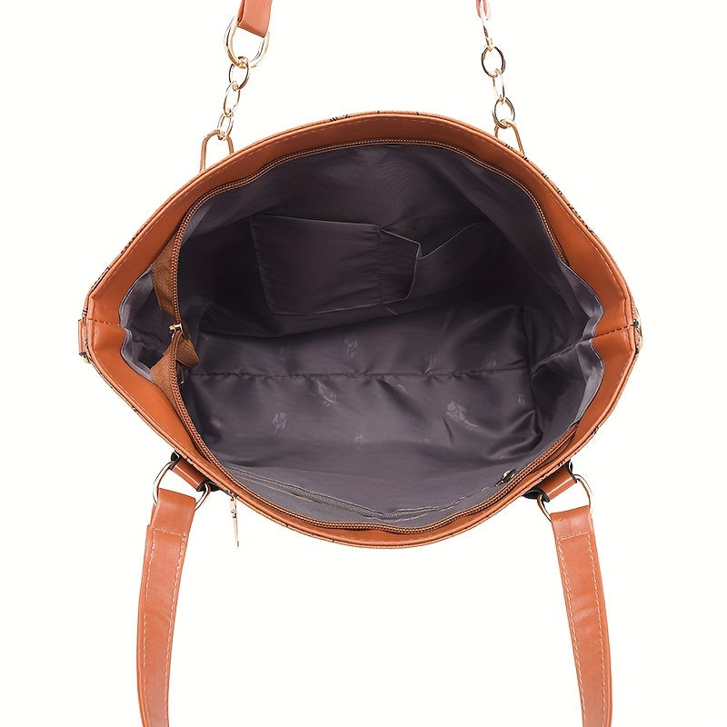 2024 Yangi Olti Qismli Ayollar Sumkalari Yevropa va Amerika Moda Qo'l Sumkasi