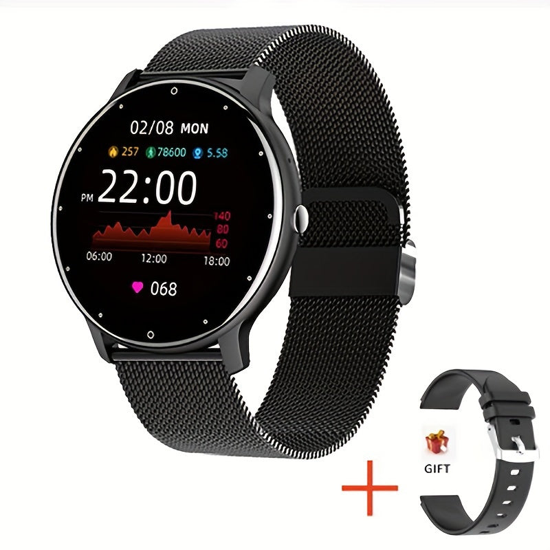 Men's Waterproof Smartwatch with Full Touch Screen for Android and iOS