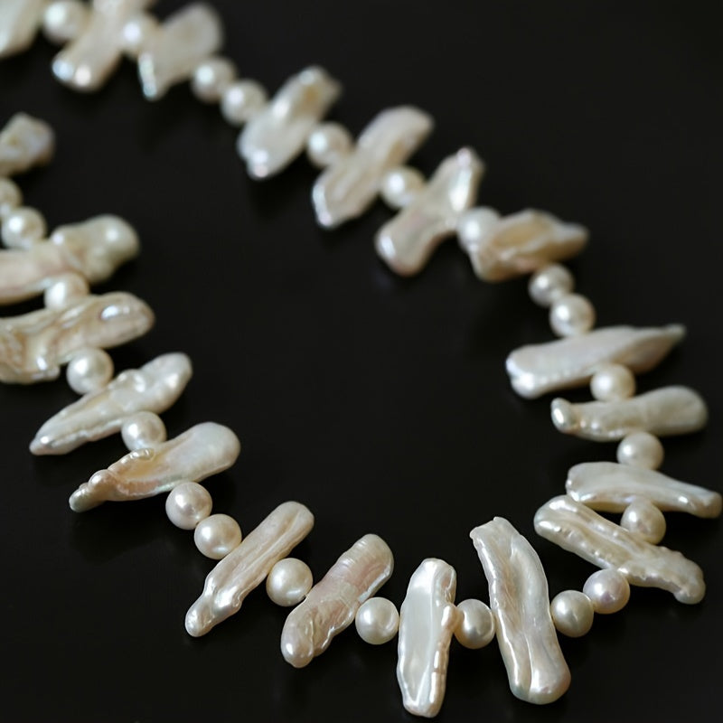 Ayollar uchun zamonaviy fransuz barok uslubidagi marjon, yangi suv marjonlari bilan