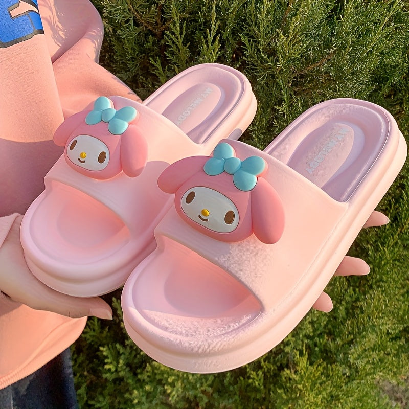 Women's Soft Cartoon Slippers for Indoor Outdoor Use Comfortable Summer Gift