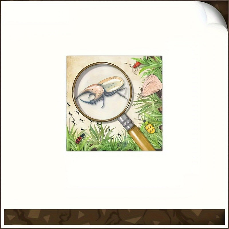 Set of 10 Insect-Themed Party Plates Napkins and Cups for Spring or Summer Celebrations