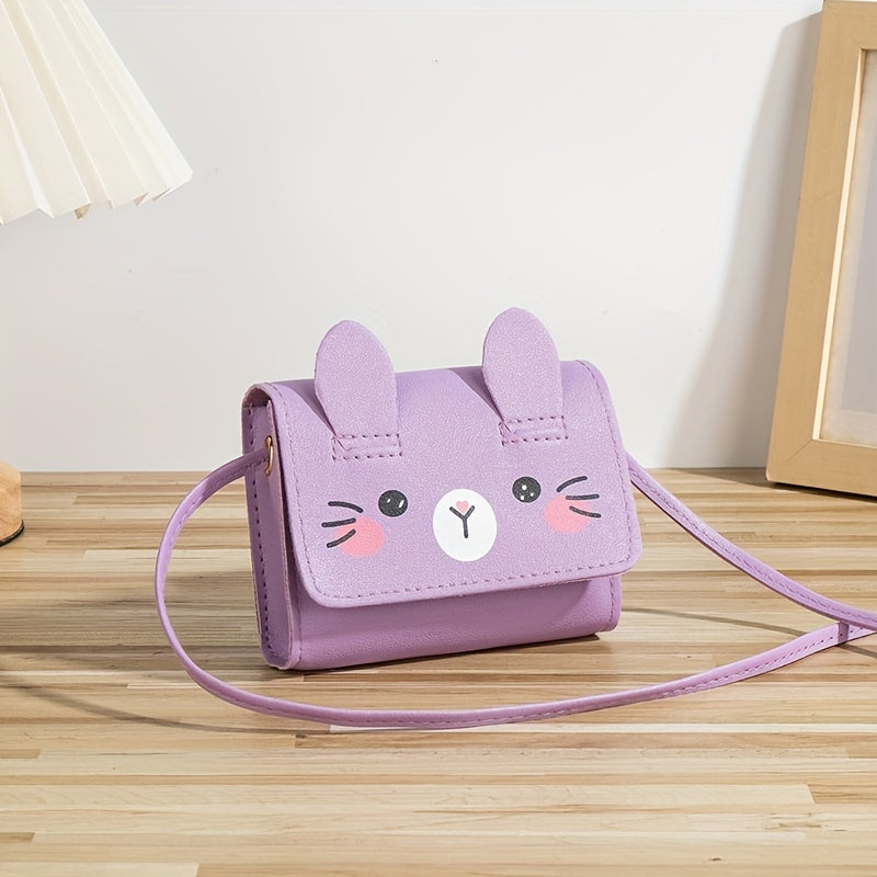 Anime Mushuk Crossbody Sumka, sozlanadigan kamar bilan, yengil tokchali qulflash, kundalik, toʻgʻri rang