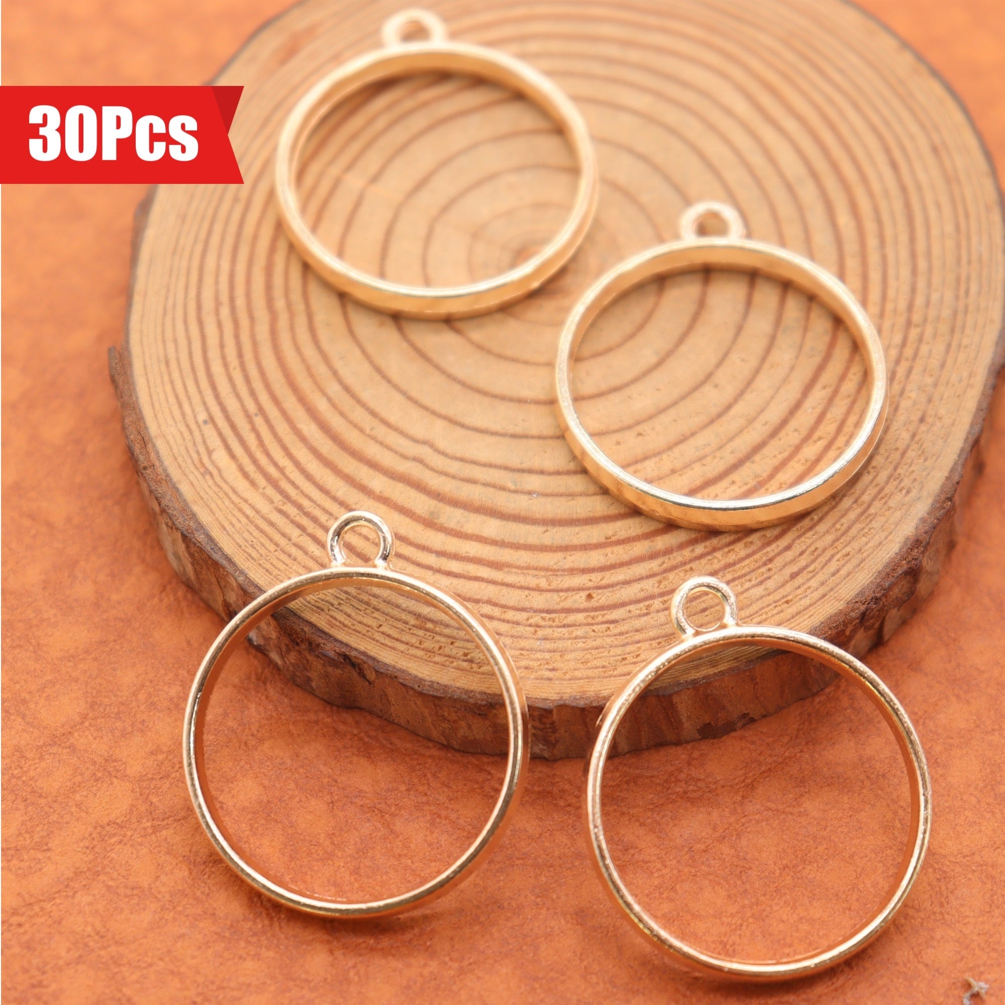 Jewelry Making Kit with 30 Alloy Drop Pendants for Necklaces Bracelets Earrings