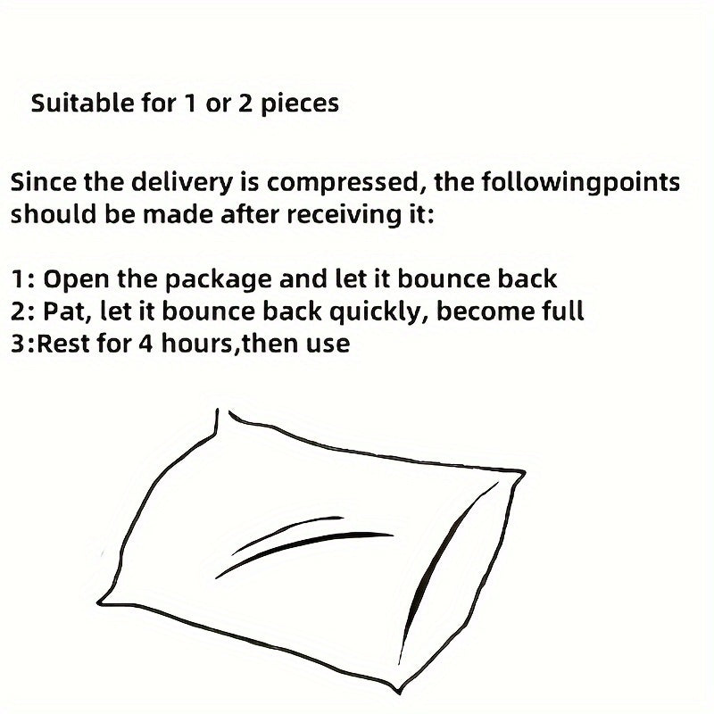 Memory Foam Pillow with 3D Massage Technology for Neck and Cervical Support