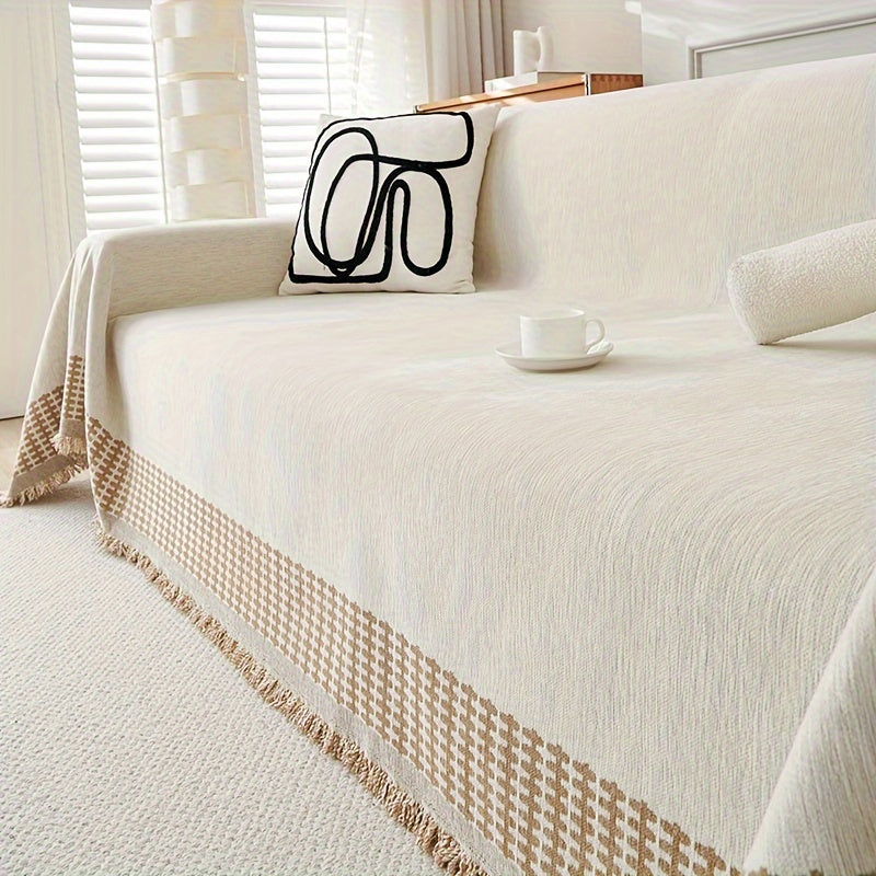 Декоративная накидка на диван для домашних животных, всесезонная, нескользящая, моющаяся в машине, для гостиной, спальни, офиса