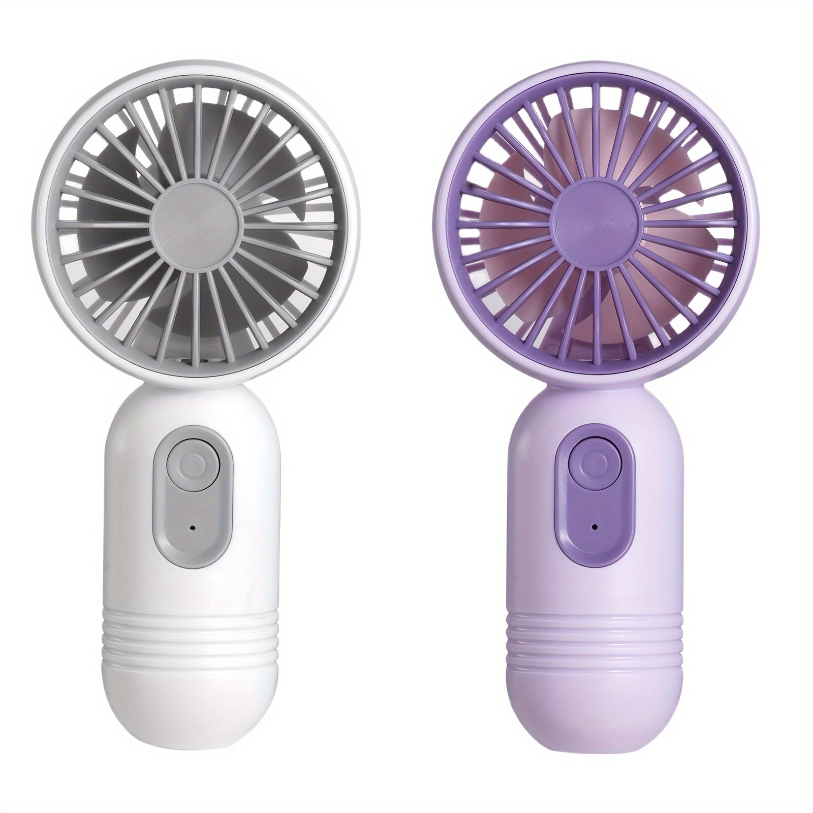 Mini Portable USB Rechargeable Handheld Fan with Lanyard and 3 Speeds