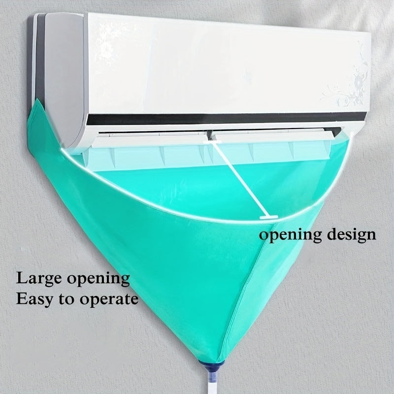 Air Conditioner Cleaning Kit with Drain Hose and PVC Covers for Living Room Bedroom