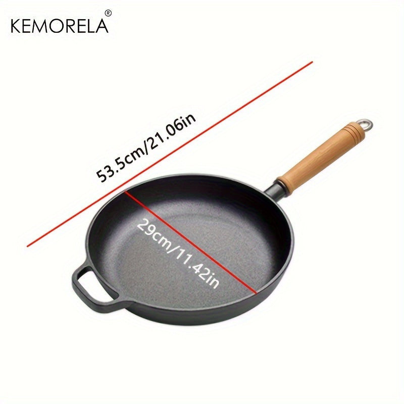 Cast Iron Skillet Non-Stick Cookware for Gas Electric Induction Stoves 10 Inch