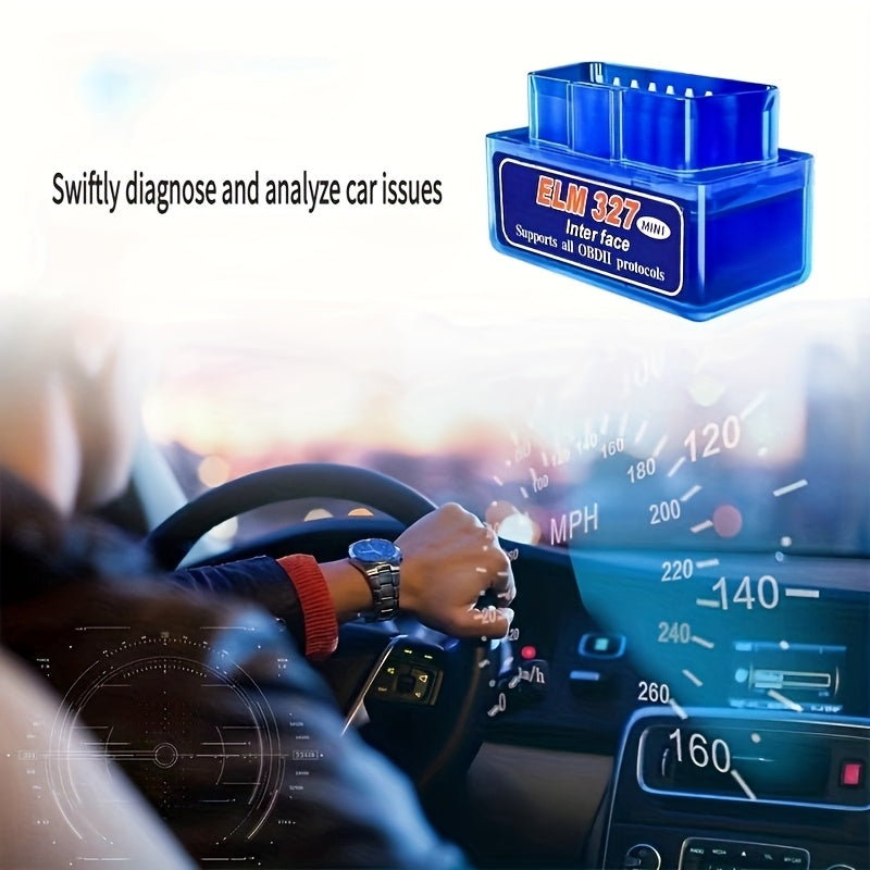Simsiz OBD-II Avtomobil Diagnostik Skanneri Xatoliklarni Aniqlash uchun, USB bilan quvvatlanadi